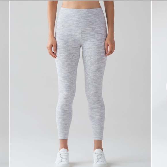 lululemon athletica Other - Lululemon Athletica Light Gray Leggings